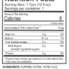 Nutrition facts and ingredients for Sparkling Grapefruit by Squared